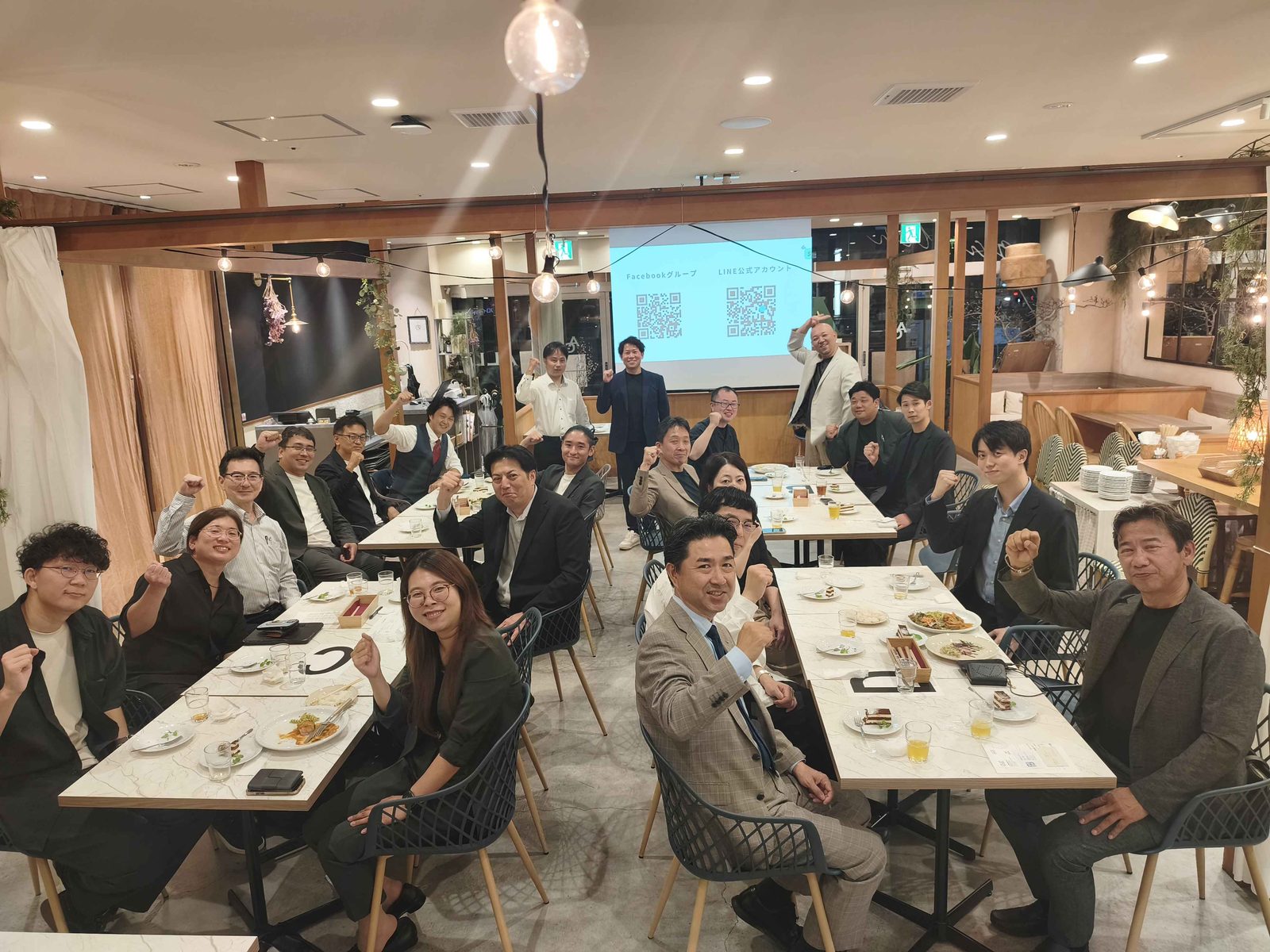 Vol.7 1周年記念回 参加者の集合写真（ALLY's garden NAGOYA）